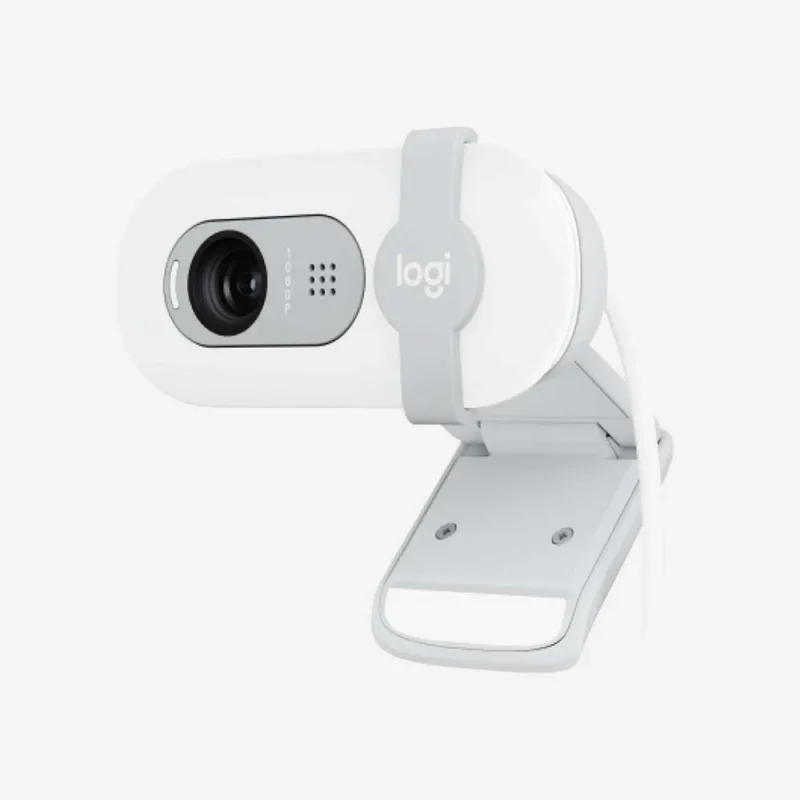 Logitech Brio 100 FHD Wired Webcam White