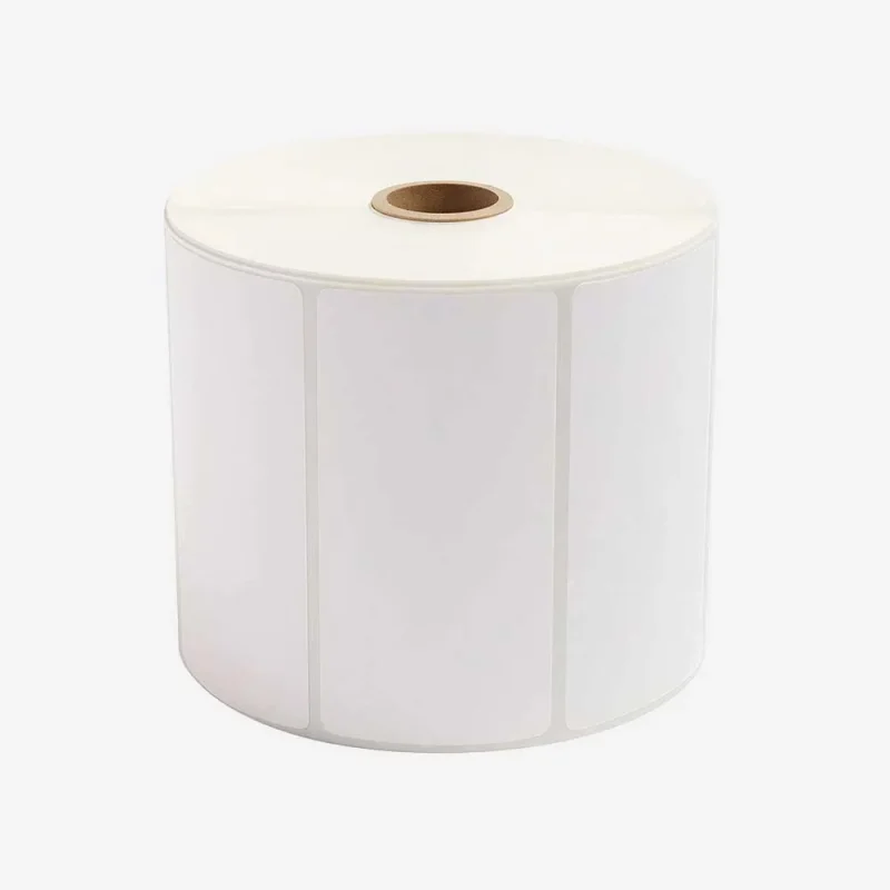 Paper Half Glossy Barcode Roll 1500 Ticket 50X25mm