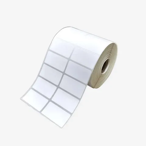 Paper Half Thermal Barcode Roll 1400 Ticket 38x25mm