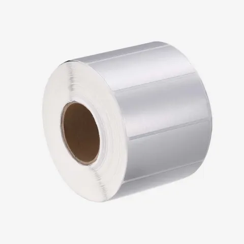 Paper Silver Barcode Roll 50X25mm