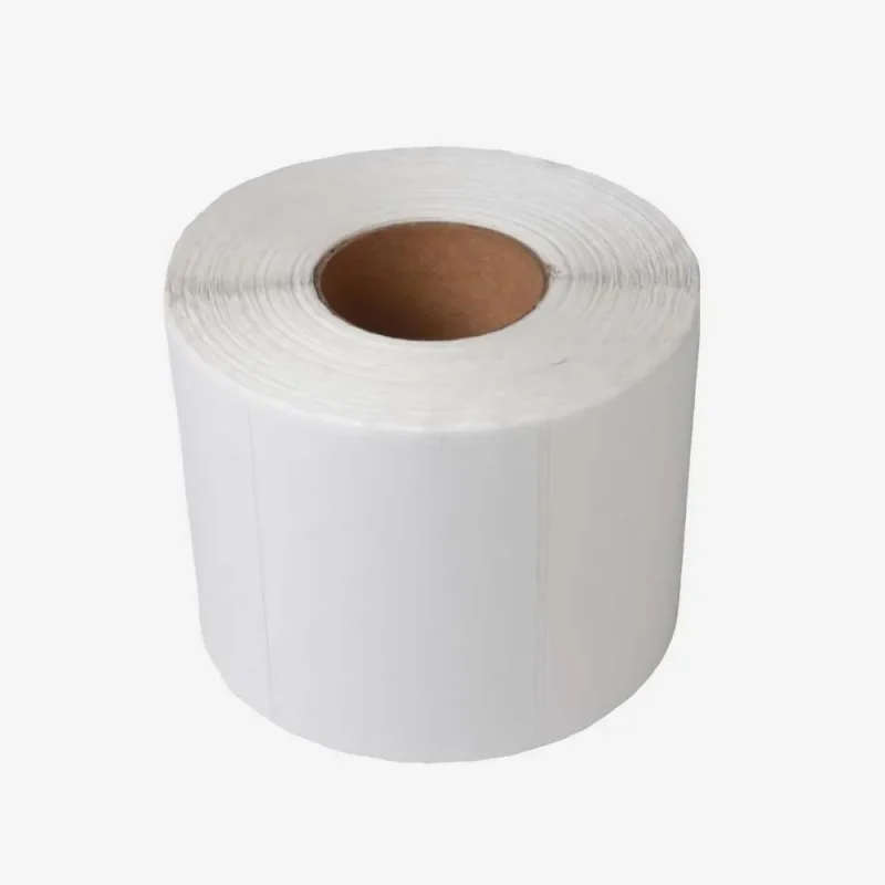 Paper Thermal/Plastic Barcode Roll 1000 Ticket 75x50mm