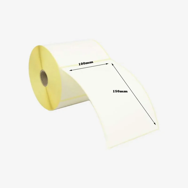 Paper Thermal/Plastic Barcode Roll 270 Ticket 100X150mm