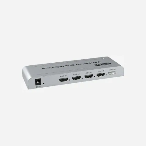 KVM HDMI 4x1 Quad Multi Viewer 4-in-1 Out Vedio