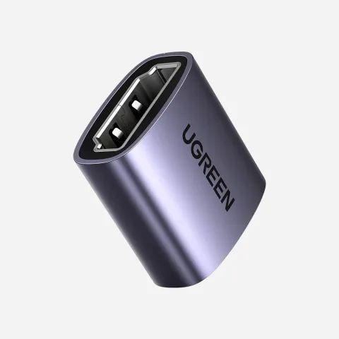 UGREEN 90592 8K HDMI Female to Female Extension Coupler Adapter Gray
