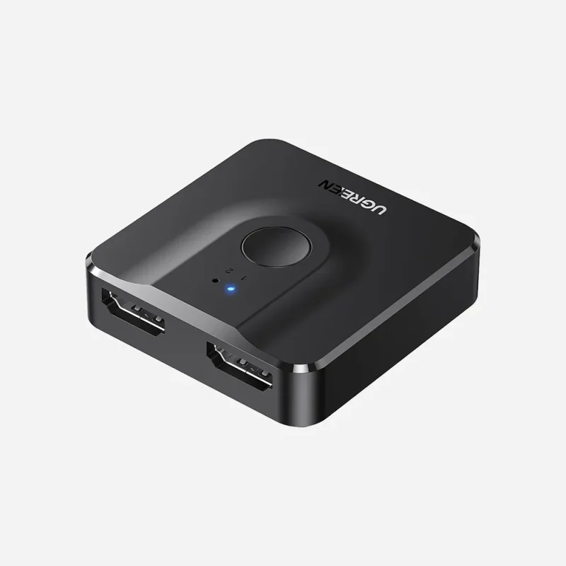 UGREEN 70607 HDMI Bi-Directional Switch with HDMI Cable Black