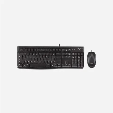 Logitech MK120 Wired Keyboard & Mouse Combo Black 920-002546