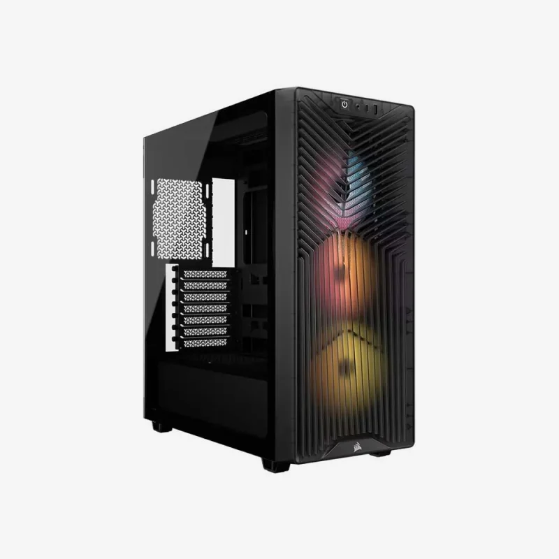 Corsair 3200D RS ARGB Mid-Tower PC Case - Smoke