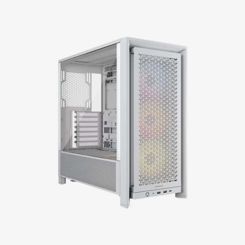 Corsair FRAME 4000D RS ARGB Modular Mid Tower PC Case White
