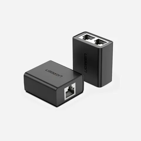 UGREEN 50923 RJ45 Splitter Adapter 2 Pack Black