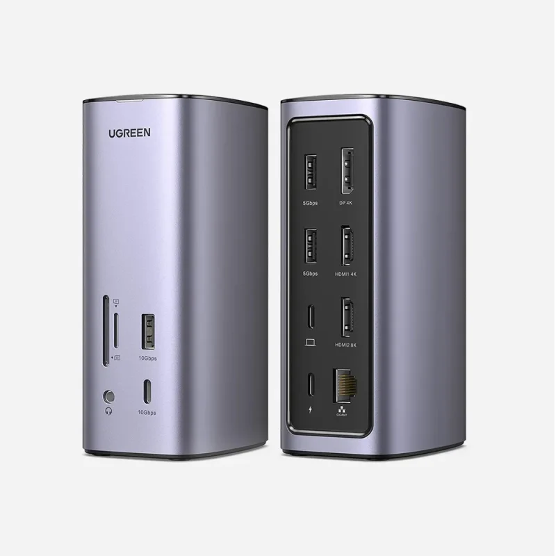 UGREEN 90325 Revodok Pro 312 Triple Display 12-in-1 USB-C 8K Universal Docking Station