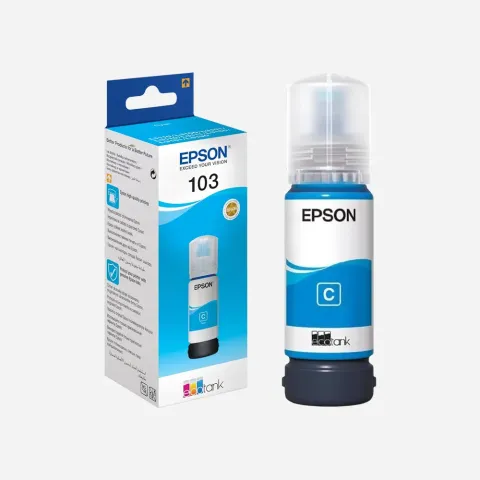 EPSON 103 EcoTank Cyan ink bottle 65 ml