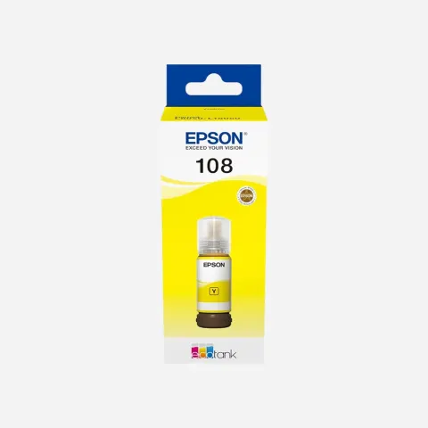EPSON 108 EcoTank Yellow ink bottle 70 ml