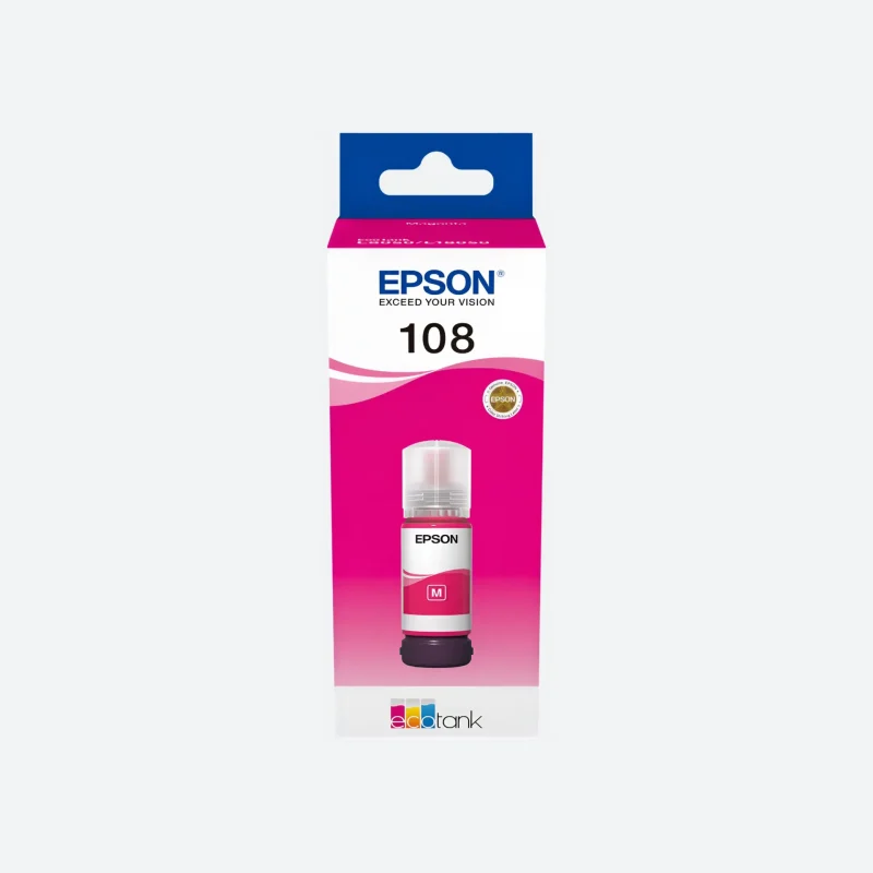 EPSON 108 EcoTank Magenta ink bottle 70 ml