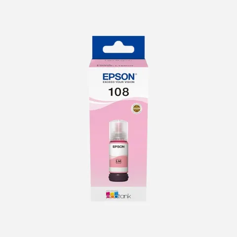 EPSON 108 EcoTank Light Magenta ink bottle 70 ml