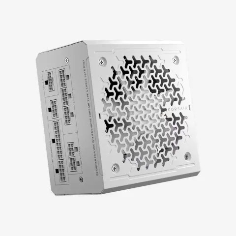 Corsair RM1000e Power Supply 1000W Cybenetics Gold Fully Modular ATX 3.1 White