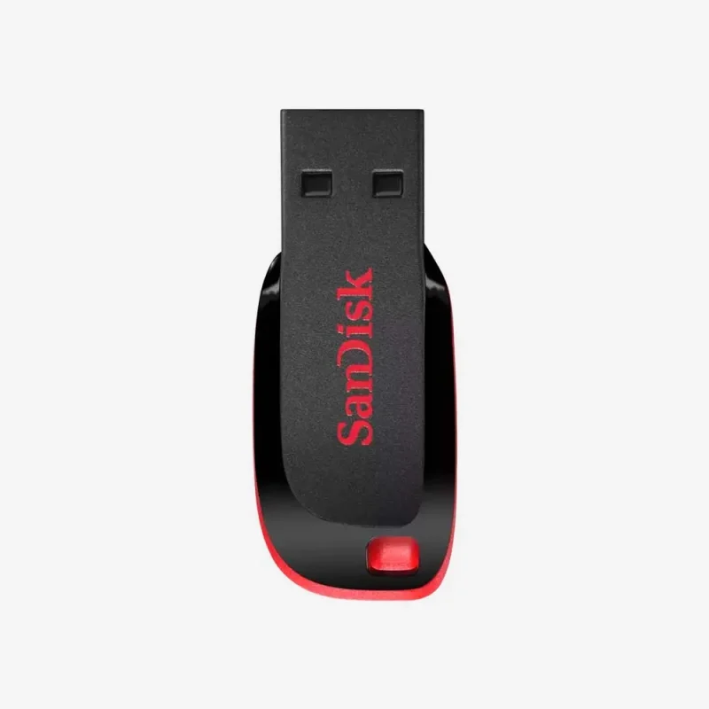 SanDisk Cruzer Blade USB Flash Drive - 128GB (Red)