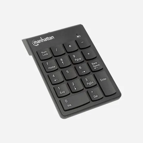 Manhattan Numeric Wireless Keypad - Black