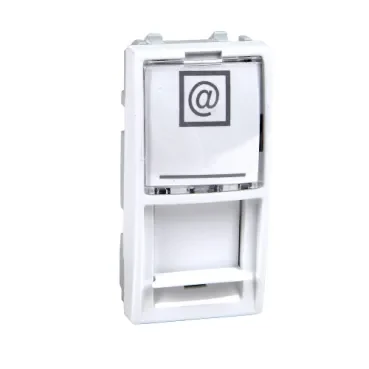 Schneider MGU9.461.18 RJ45 data connector cover module white