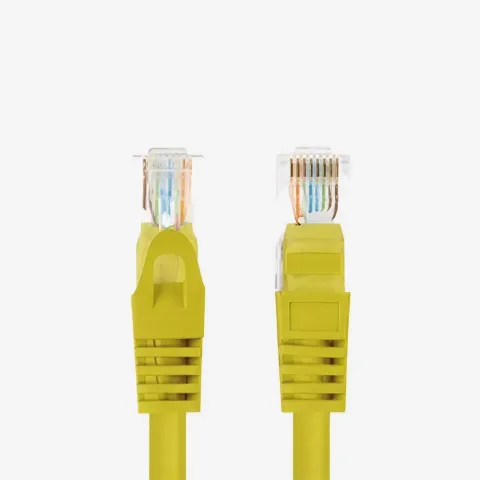 ProLink UNSHIELDED CAT6 PATCH CORD W/ T568B WIRING 10M LSZH Yellow