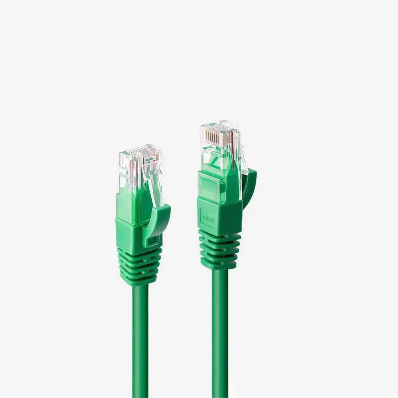 ProLink UNSHIELDED CAT6 PATCH CORD W/ T568B WIRING 1M LSZH Green