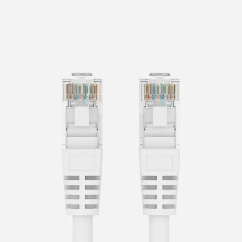 ProLink CAT6 Unshielded Patch Cord 3M LSZH White – T568B Ethernet Cable