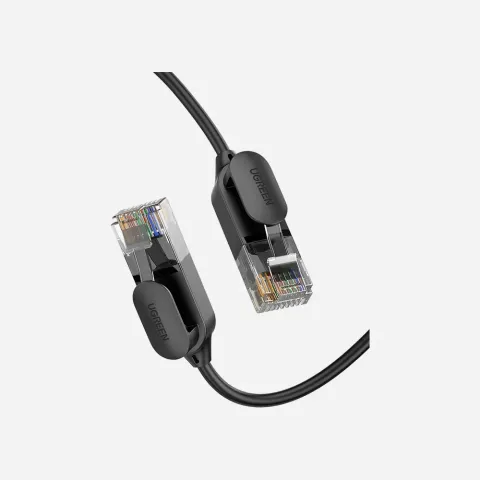 UGREEN 70333 Cat6A 1.5m Pure Copper Ethernet Cable Black