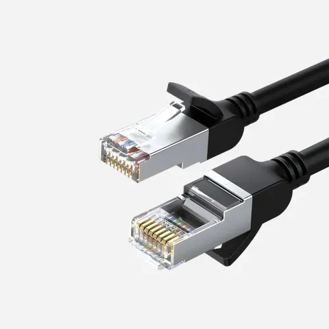 UGREEN 50191 NW101 Cat 6 U/UTP 1m Pure Copper Ethernet Cable Black