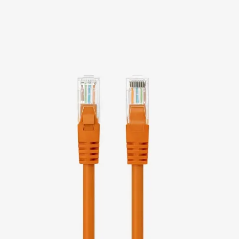 ProLink UNSHIELDED CAT6 PATCH CORD W/ T568B WIRING 5M LSZH Orange