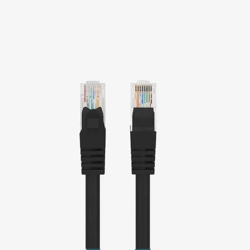 ProLink UNSHIELDED CAT6A PATCH CORD W/ T568B WIRING 0.5M LSZH Black