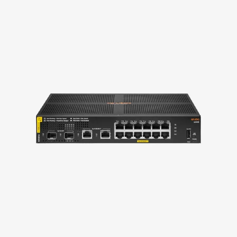 Aruba R8N89A CX 6000 12G Class4 PoE 2G/2SFP 139W Switch