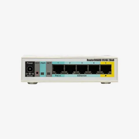 MIKROTIK RB951UI-2HND Switch 5 Port 300Mbps