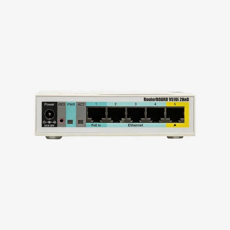 MIKROTIK RB951UI-2HND Switch 5 Port 300Mbps