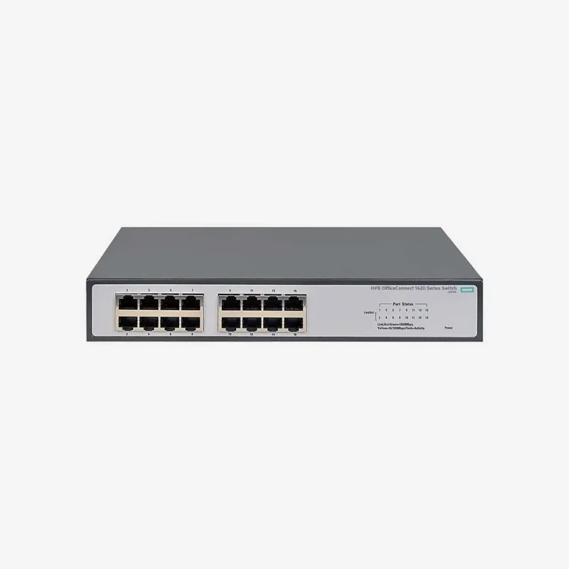 HP 1420-JH016A 16-Port Gigabit Unmanaged Network Switch