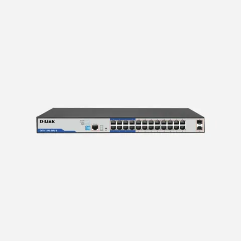 D-Link Layer 2 Gigabit Managed Long Range PoE+ Switch 26Port