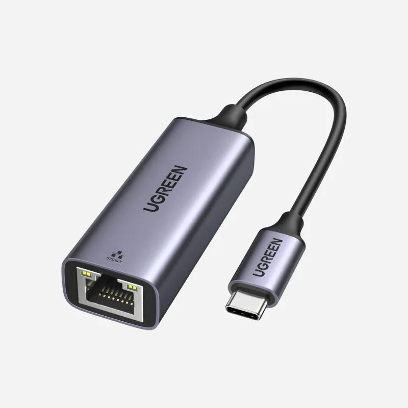UGREEN 50737 CM199 USB-C to Ethernet Adapter Gray