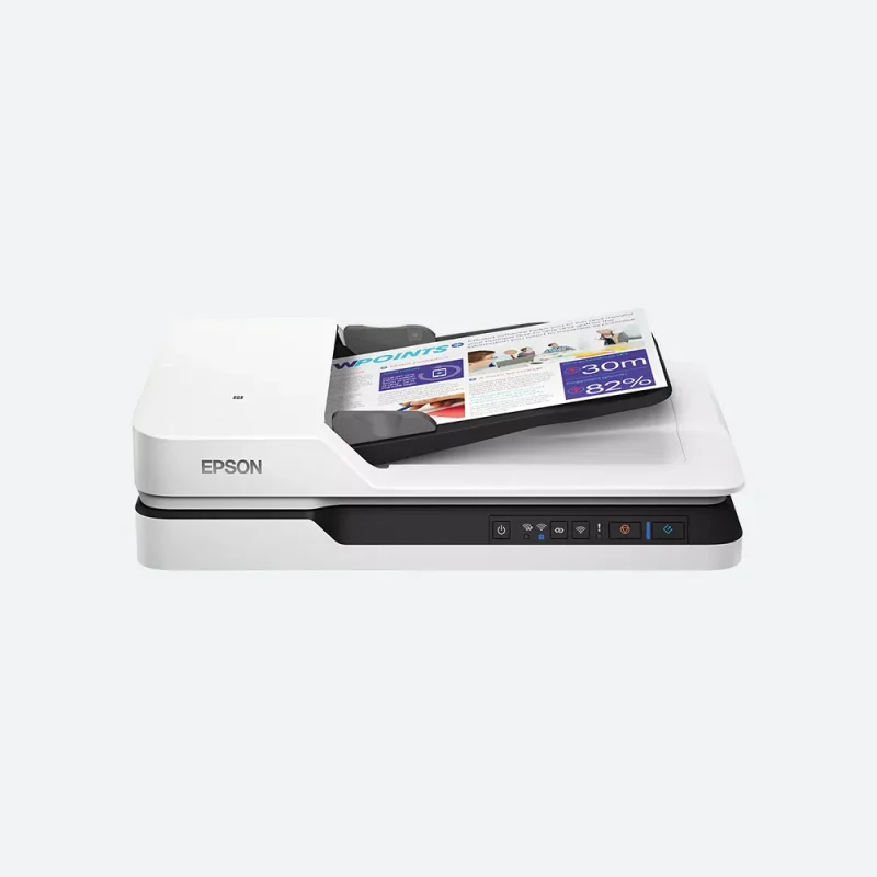 Epson WorkForce DS-1660W High Speed Document Scanner for Home & Office USB Wireless