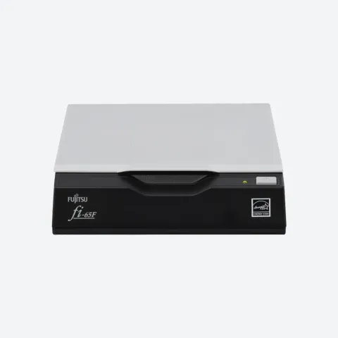 Fujitsu fi-65F Compact Flatbed Document Scanner – ID Card & Passport Front-Office Scanner