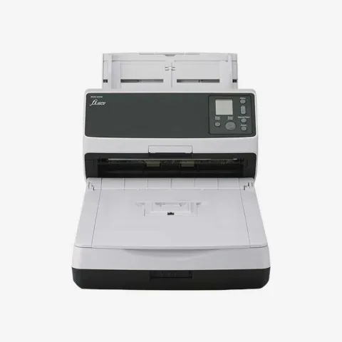 RICOH fi-8270 High-Speed Duplex Document Scanner – 70ppm, Hybrid Flatbed + ADF, USB 3.2, Enterprise Scanner