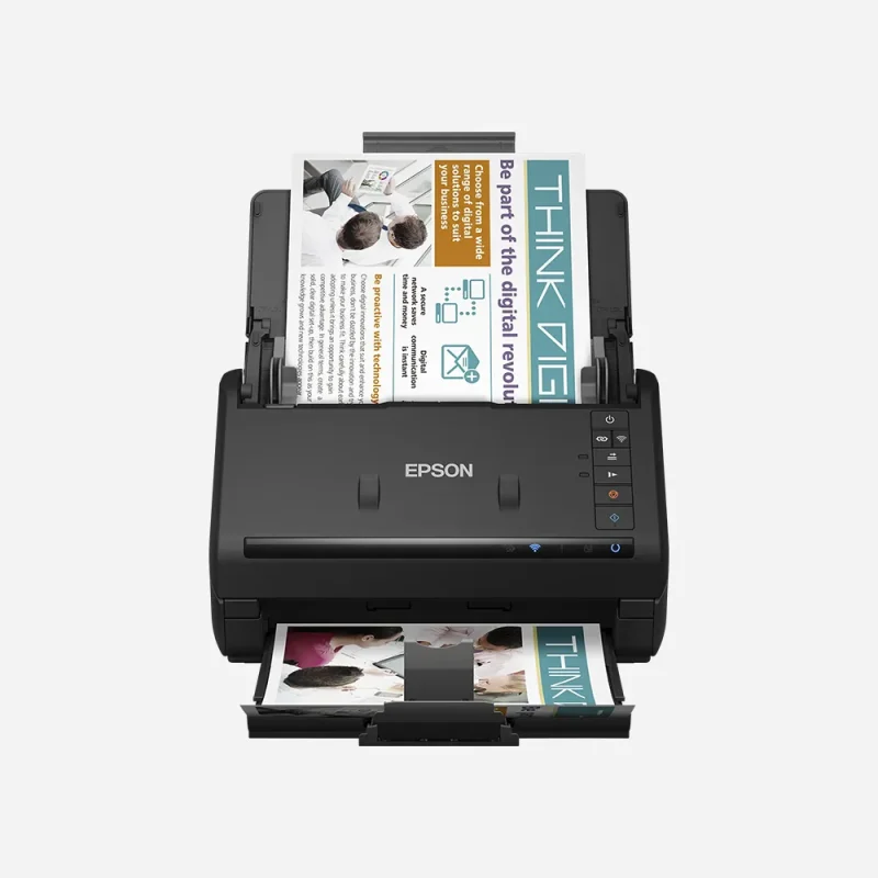 Epson WorkForce ES-500WII High Speed Duplex Document Scanner USB Wireless