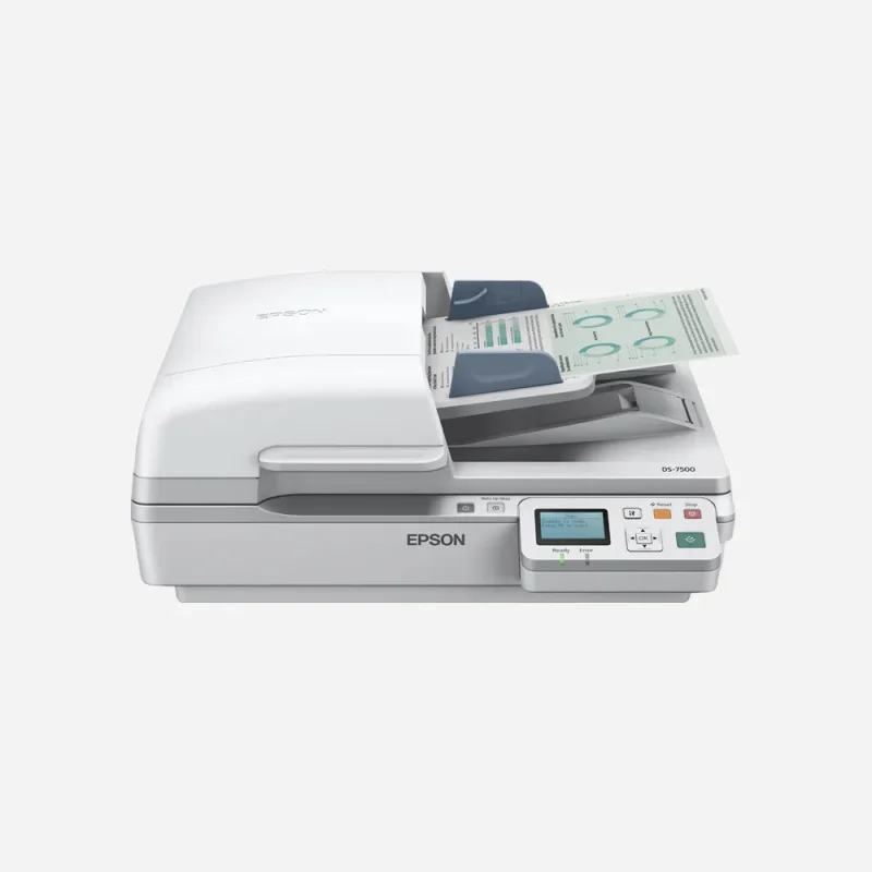 Epson WorkForce DS-6500N Network Duplex ADF Document Scanner – High-Speed Workgroup Office Scanner